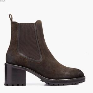 Thursday Boot Co. Knockout Chelsea Boot - Dark Olive Suede - 8 - GUC